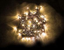 Гирлянда светодиодная "Шнур" Feron CL06 200LED 14Вт 3300К IP20 200 диодов 20м картинка 